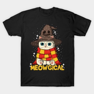 Wizard Neko Meowgical T-Shirt